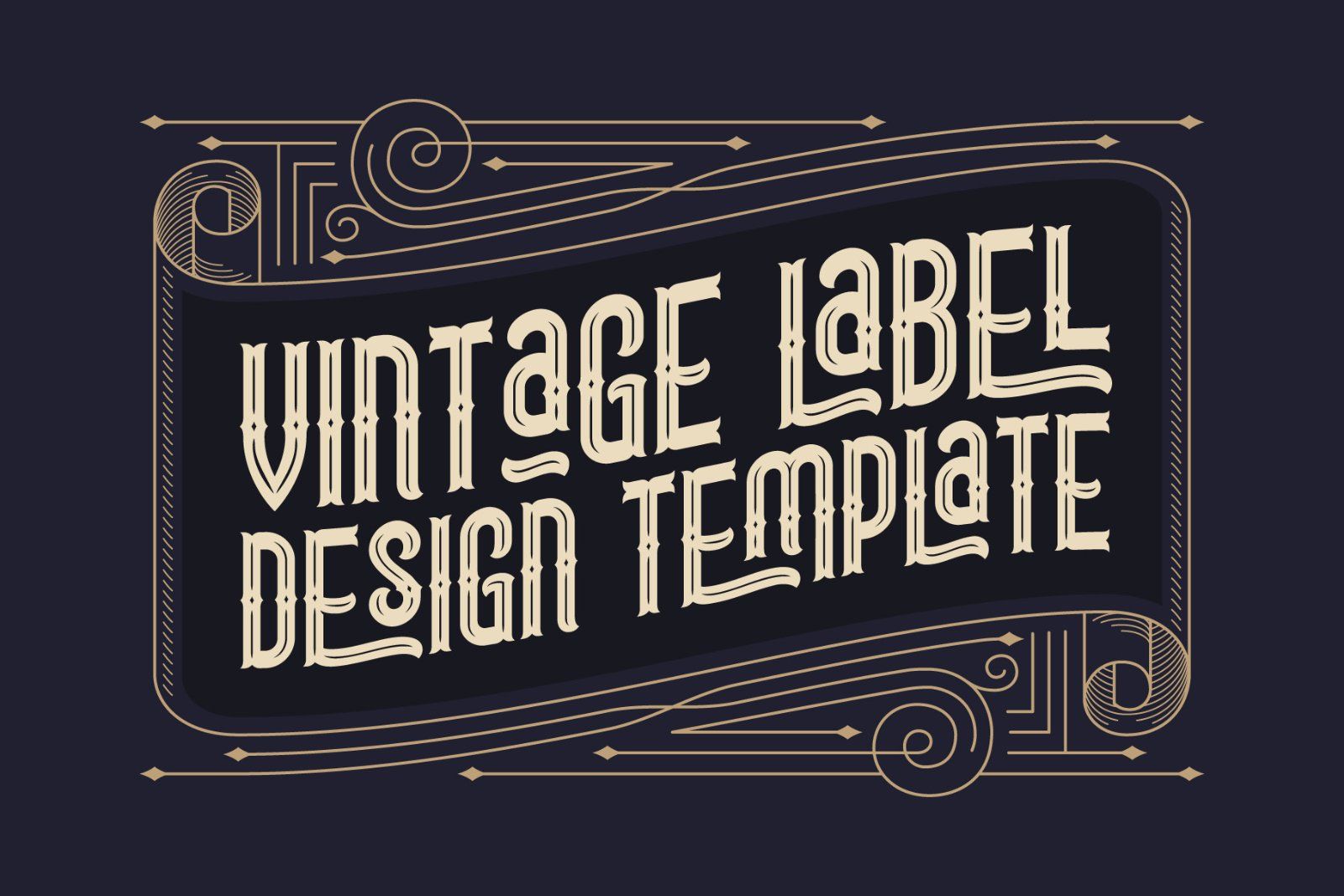 Lord Grayson font and template — image 3