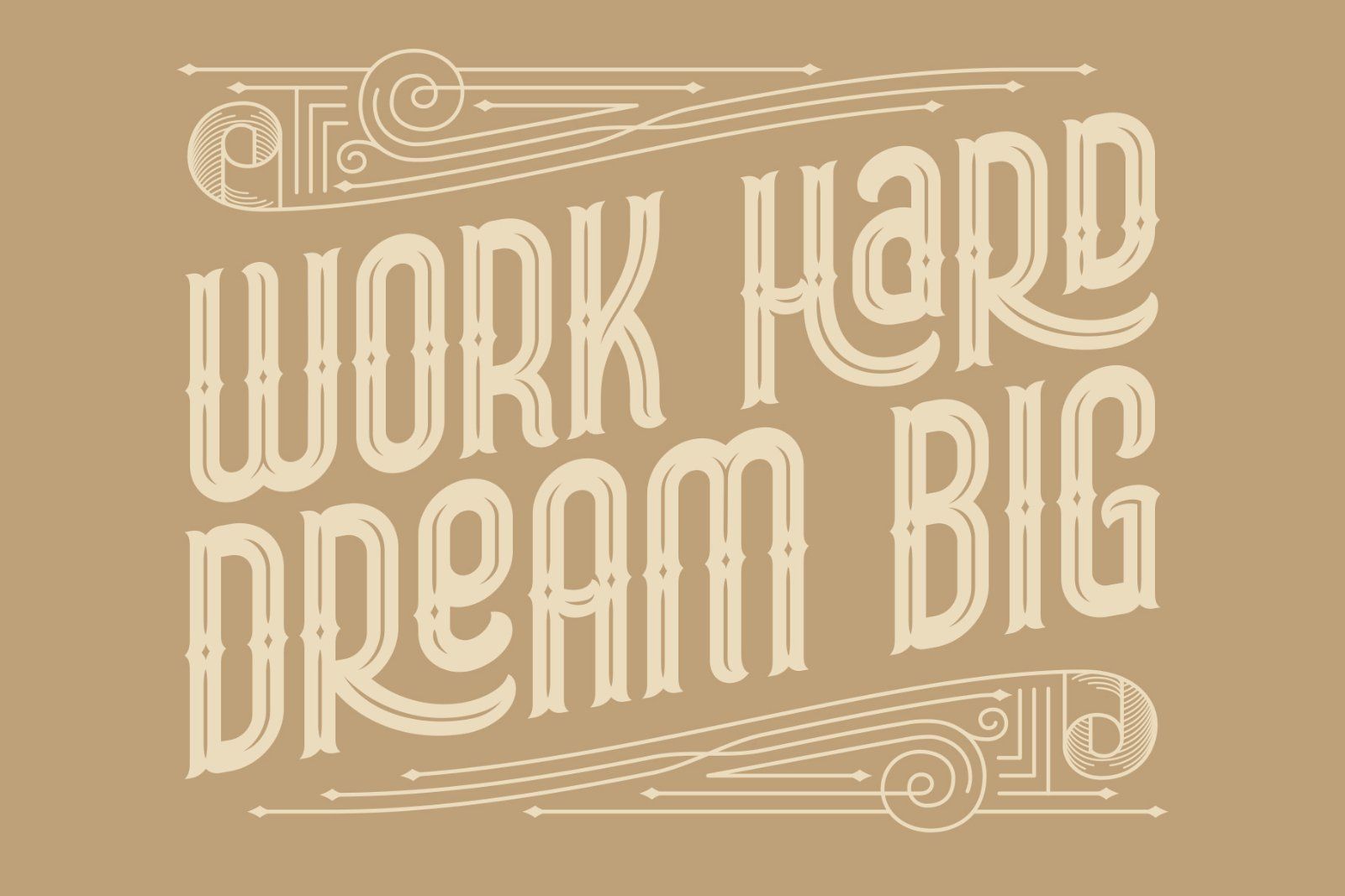 Lord Grayson font and template — image 4