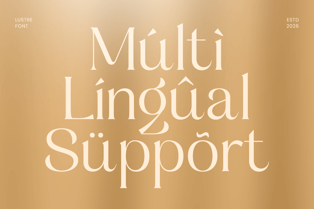 Lustre-Luxury Serif Font — image 12