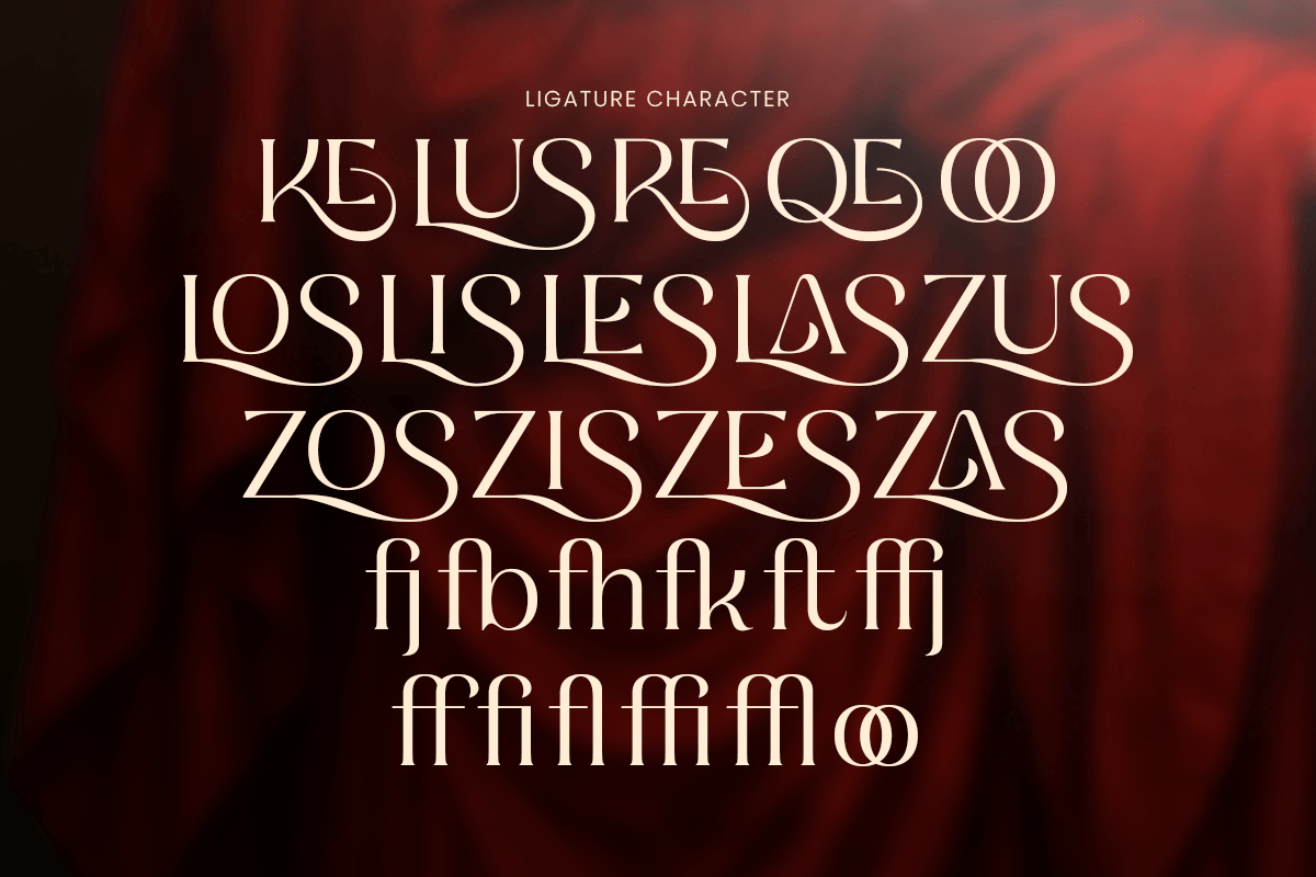 Lustre-Luxury Serif Font — image 13
