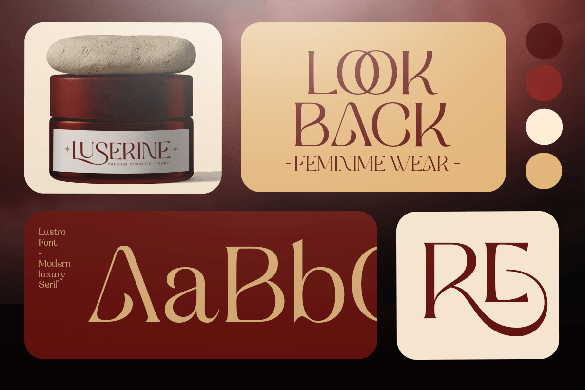 Lustre-Luxury Serif Font — image 2