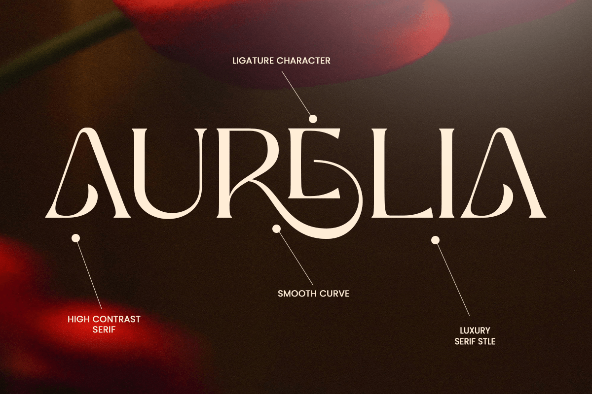 Lustre-Luxury Serif Font — image 9