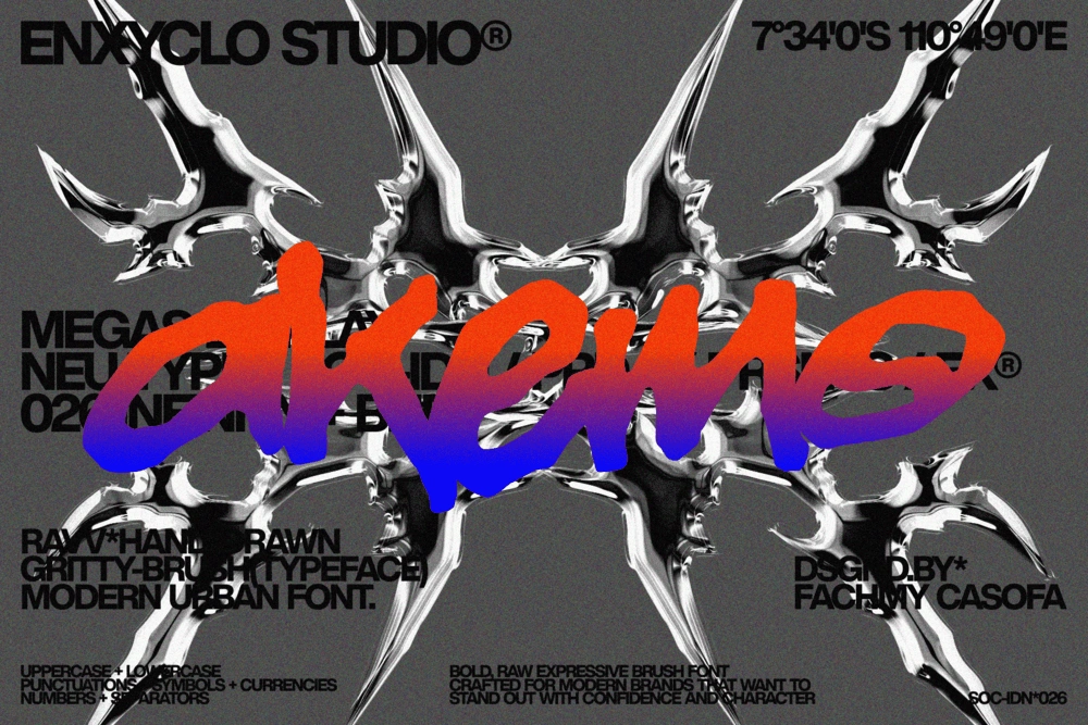 MEGAS — Modern Branding Font — image 8