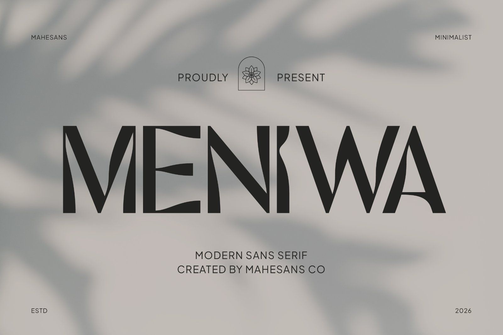 Meniwa – Elegant Modern Sans Serif