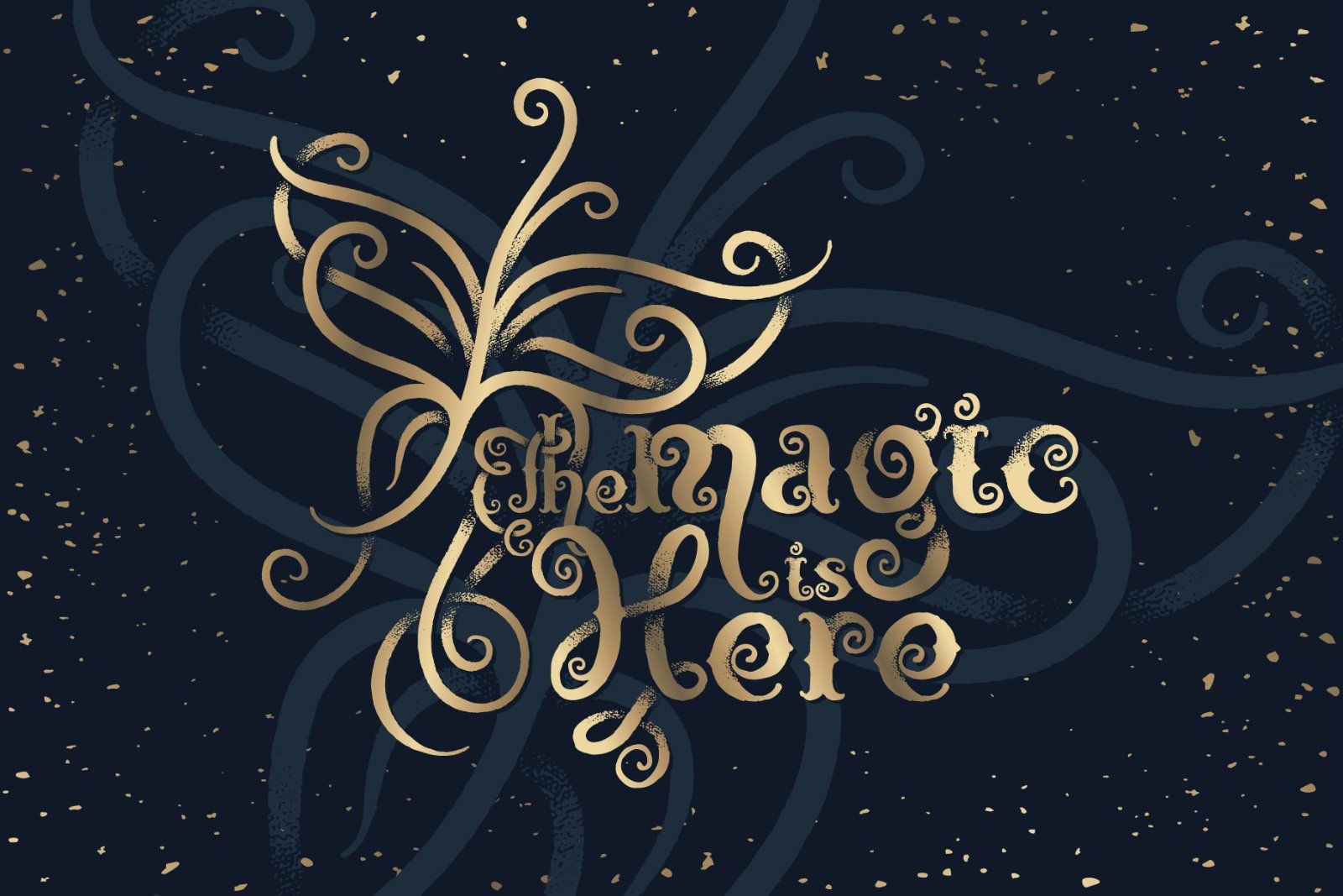 Magic Garden Font and Graphics — image 2