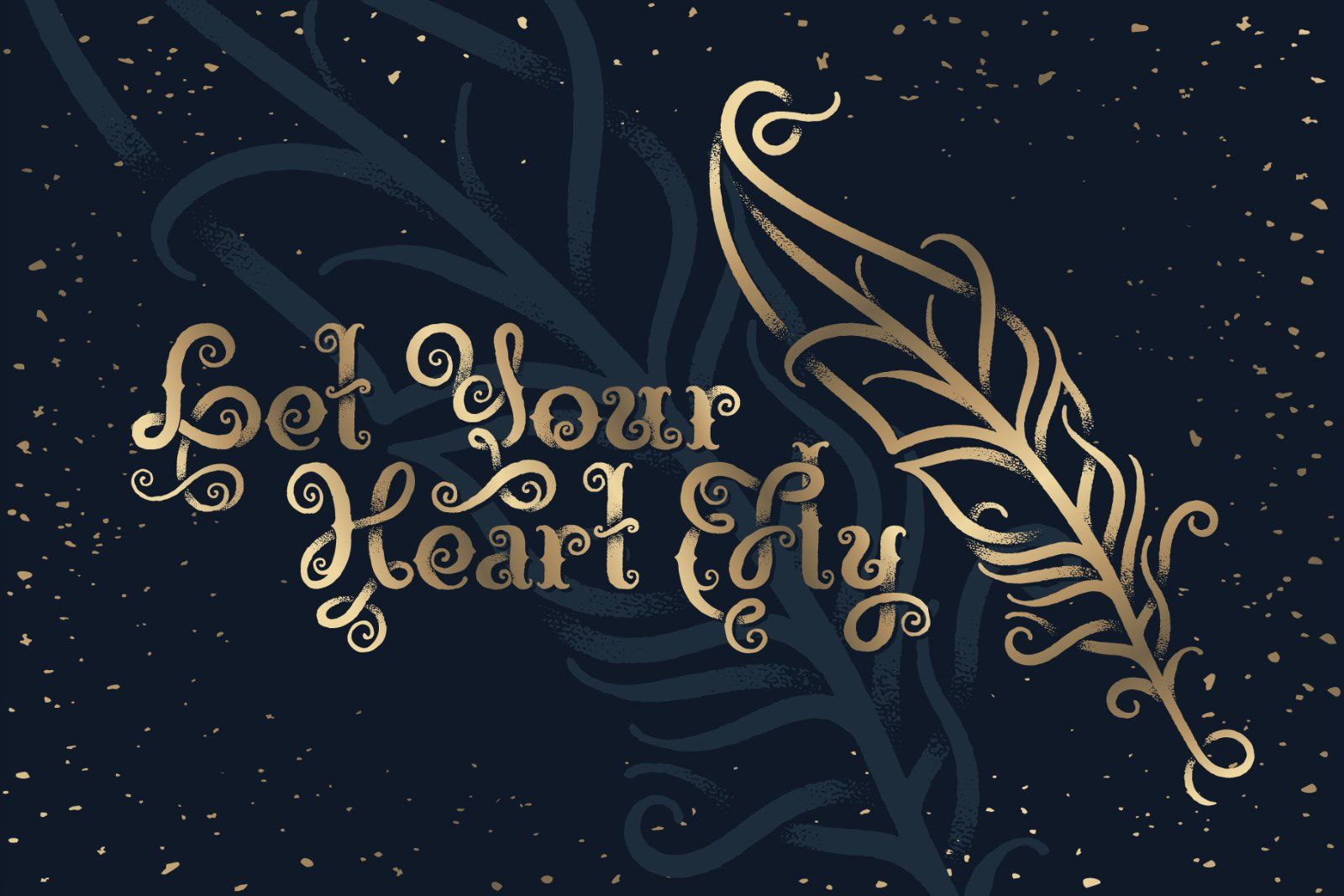 Magic Garden Font and Graphics — image 4