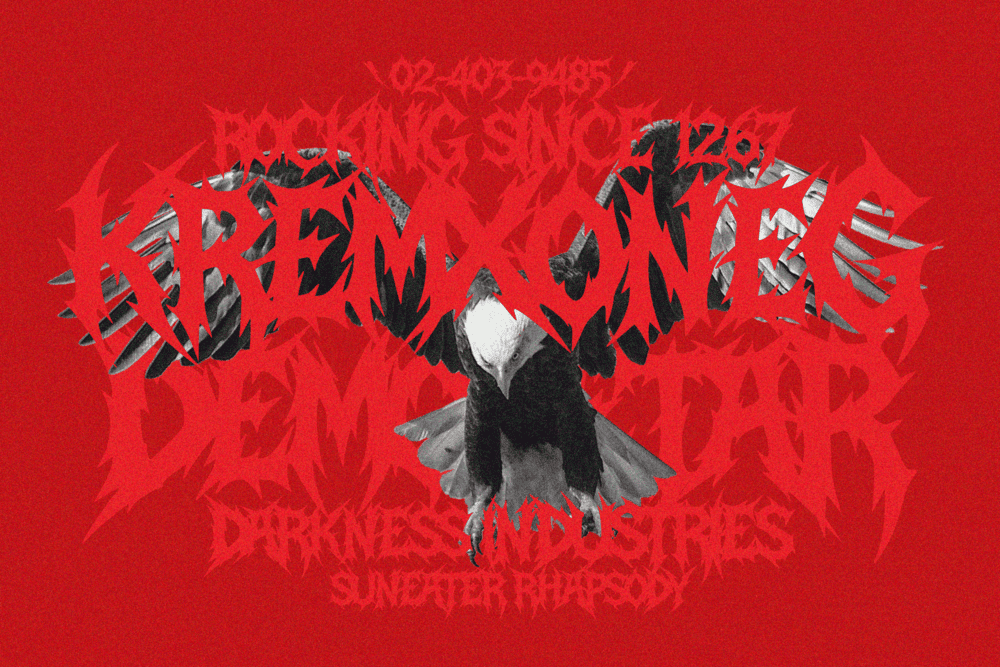Midnight Legacy — Black Metal Font