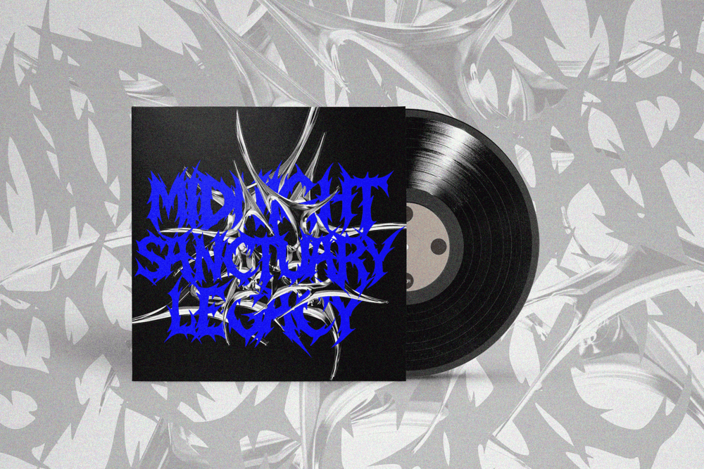 Midnight Legacy — Black Metal Font