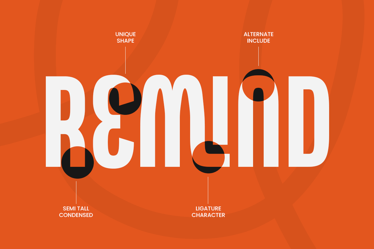 Millow-Condensed Modern Logo Font — image 9