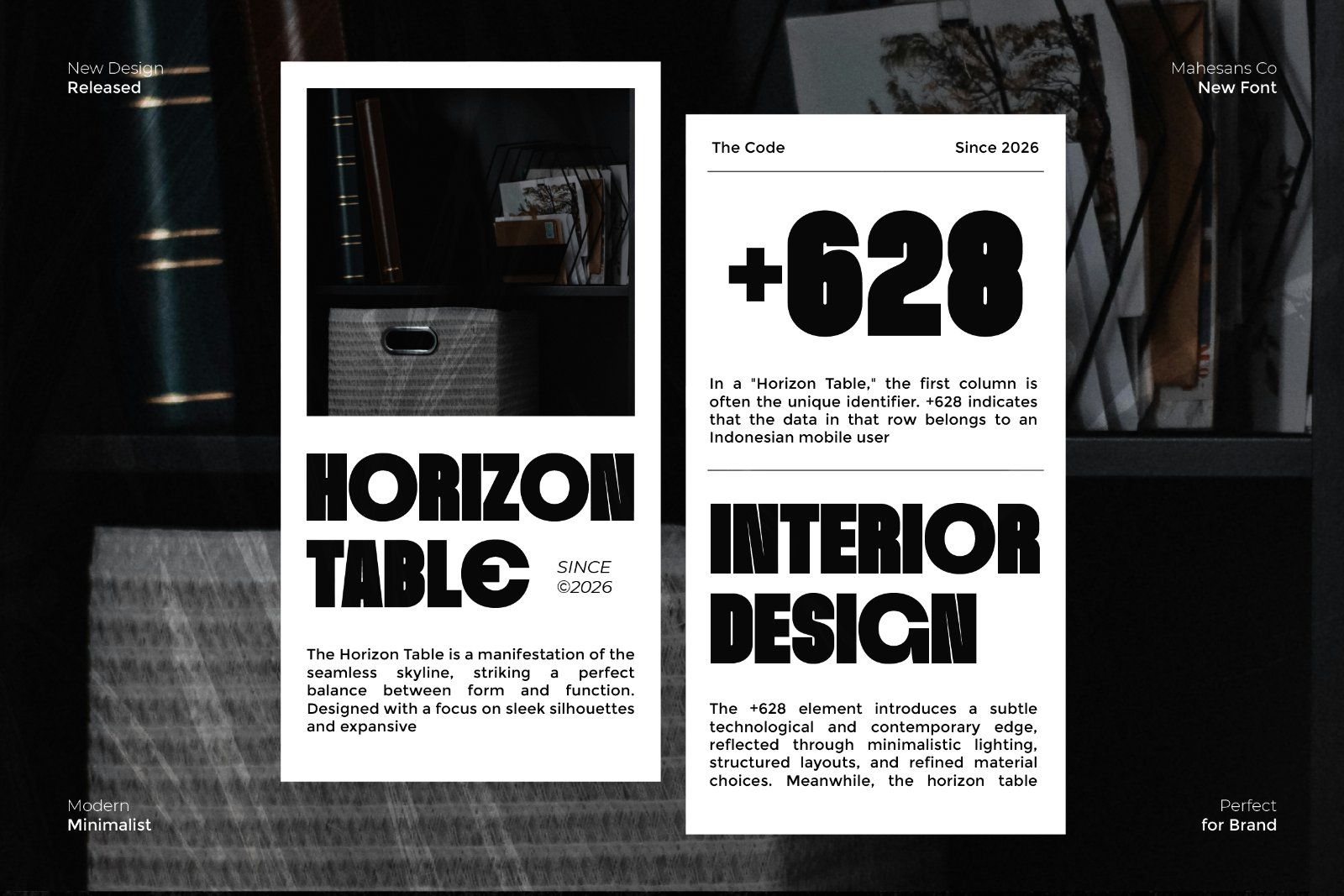 Morgen – Bold Condensed Display Font