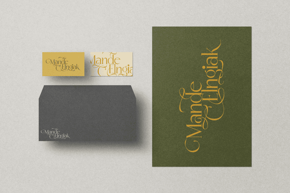 MADHIK BAGIMAR — Elegant Luxury Branding Font