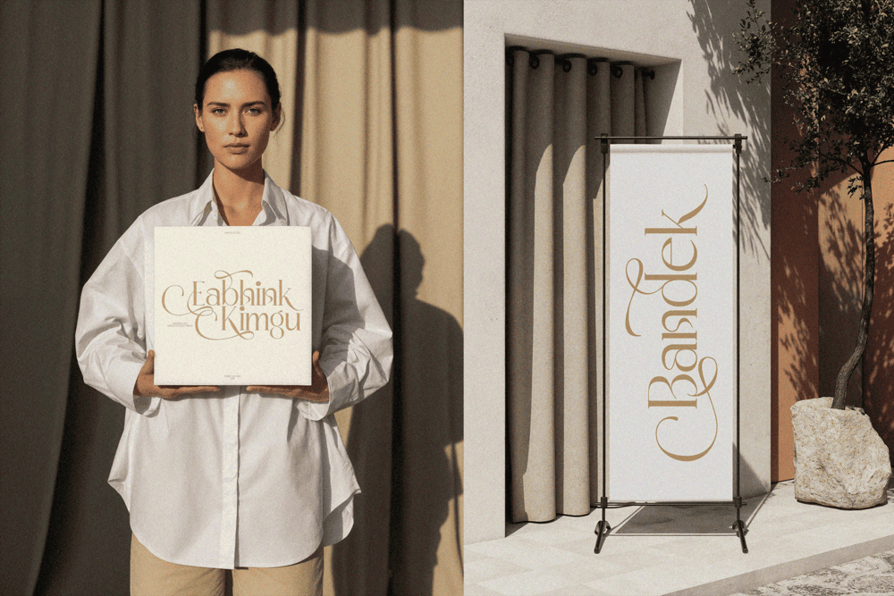 MADHIK BAGIMAR — Elegant Luxury Branding Font