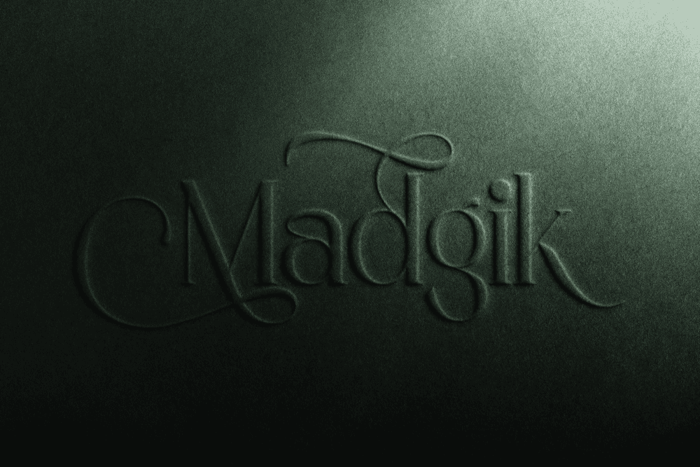 MADHIK BAGIMAR — Elegant Luxury Branding Font