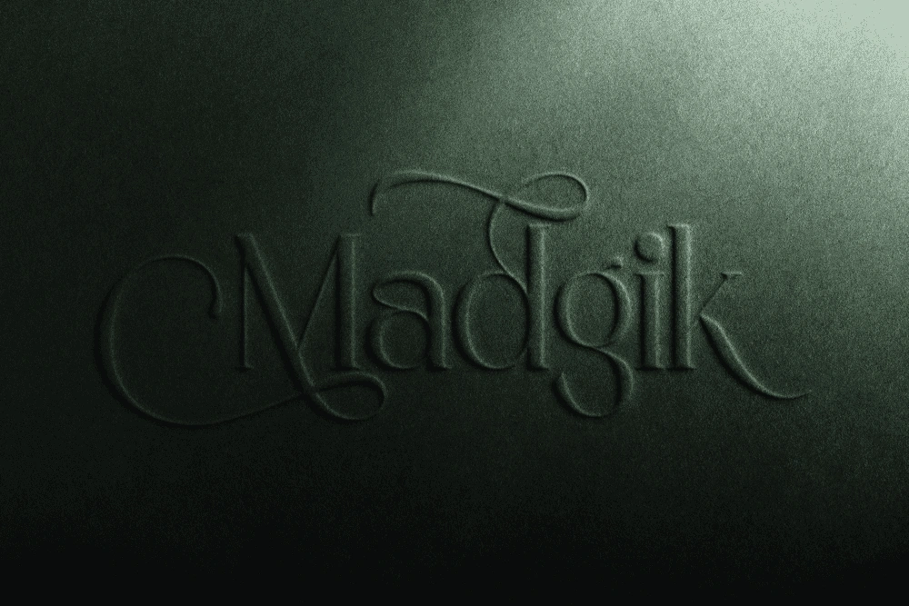 MADHIK BAGIMAR — Elegant Luxury Branding Font — image 8