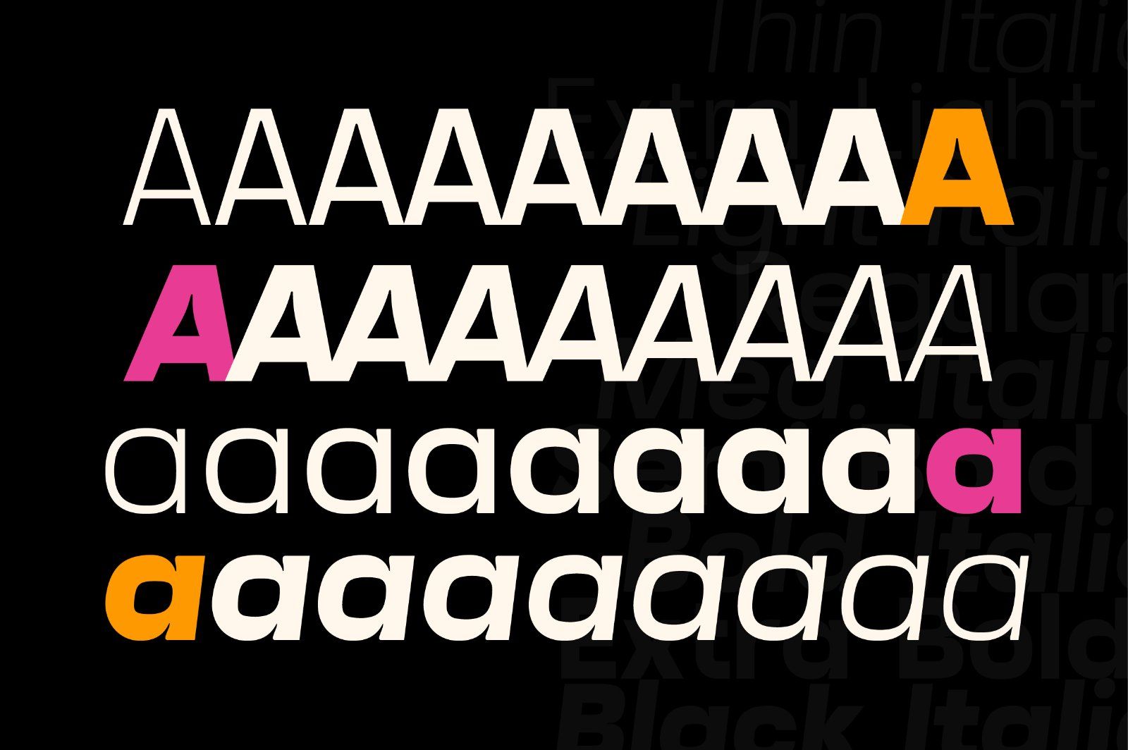 Mafle Type Grotesque a Geometric Sans Serif Family — image 2