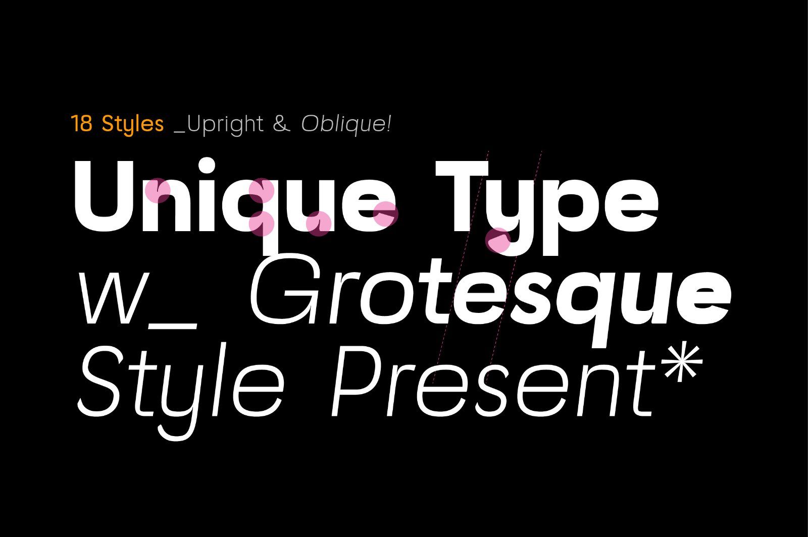 Mafle Type Grotesque a Geometric Sans Serif Family — image 3