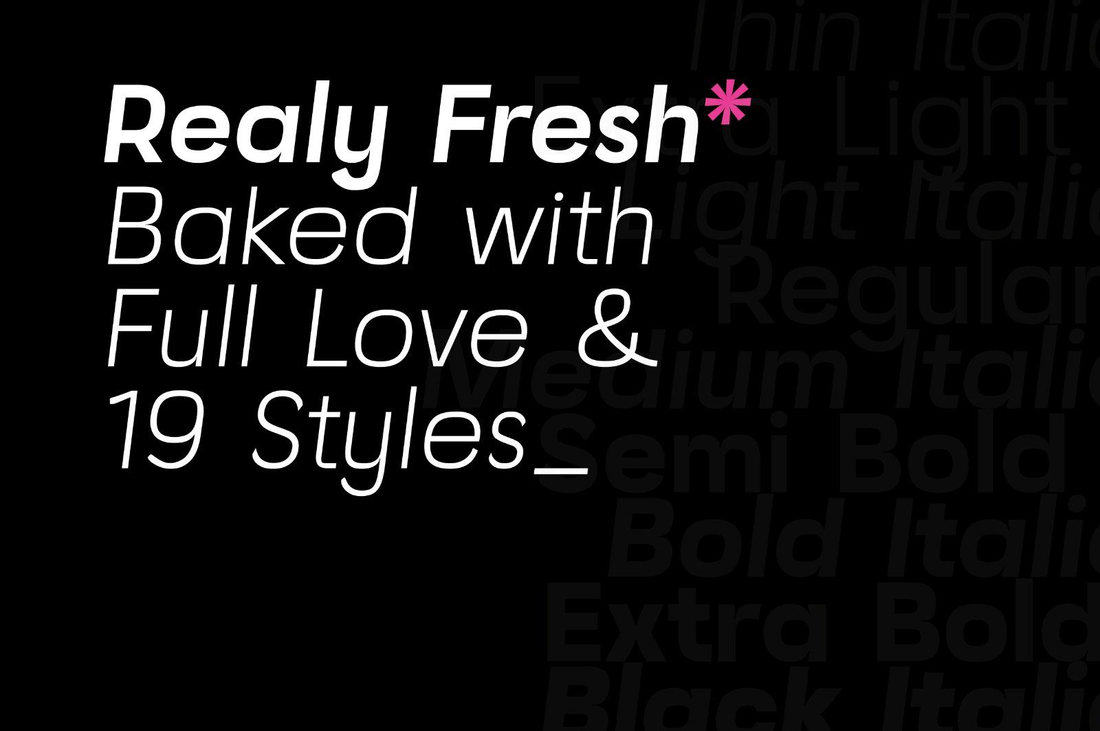 Mafle Type Grotesque a Geometric Sans Serif Family — image 6