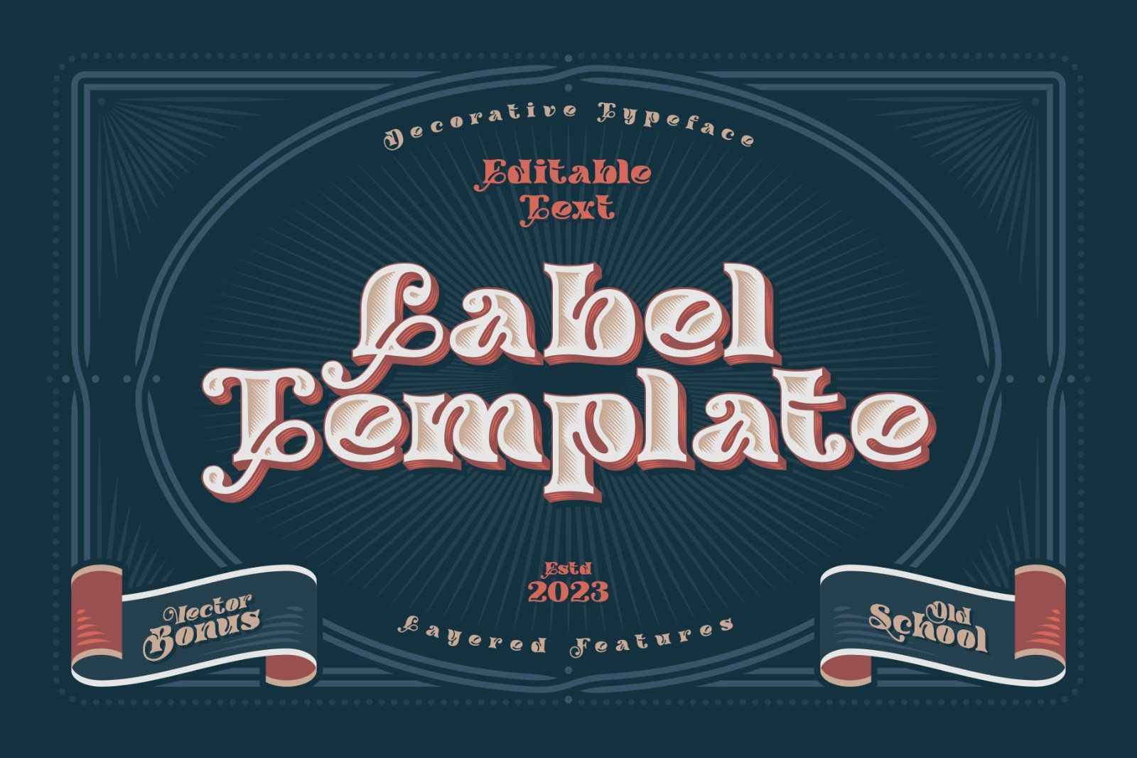 Maggie's Luck - Layered Display Font — image 5