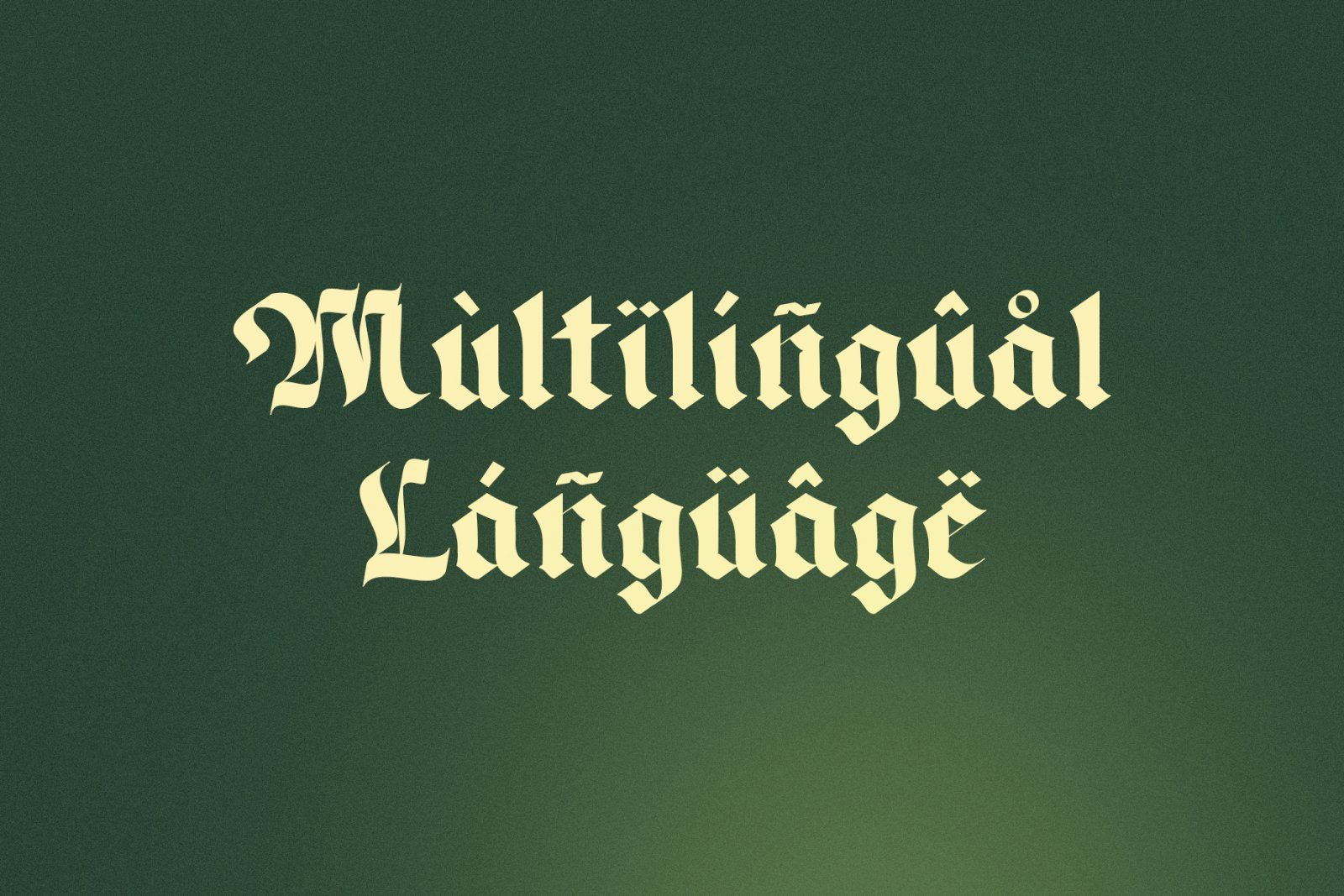 Magnefico Blackletter Font — image 11