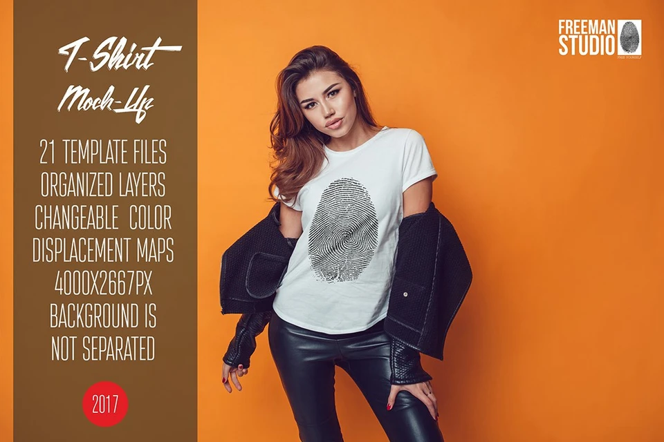 T-Shirt Mock-Up Vol.22