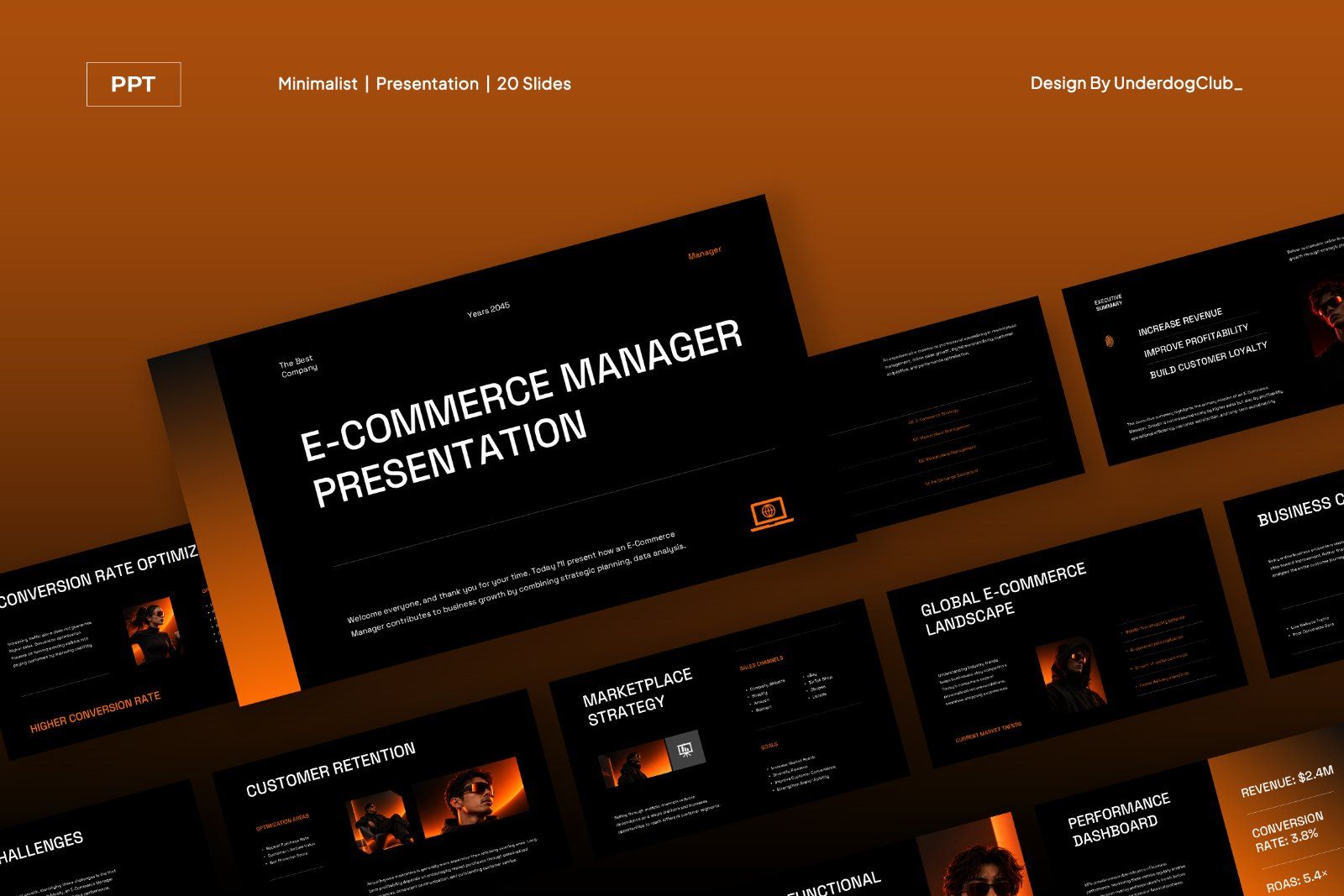 Orange E-Commerce Manager Presentation — image 1