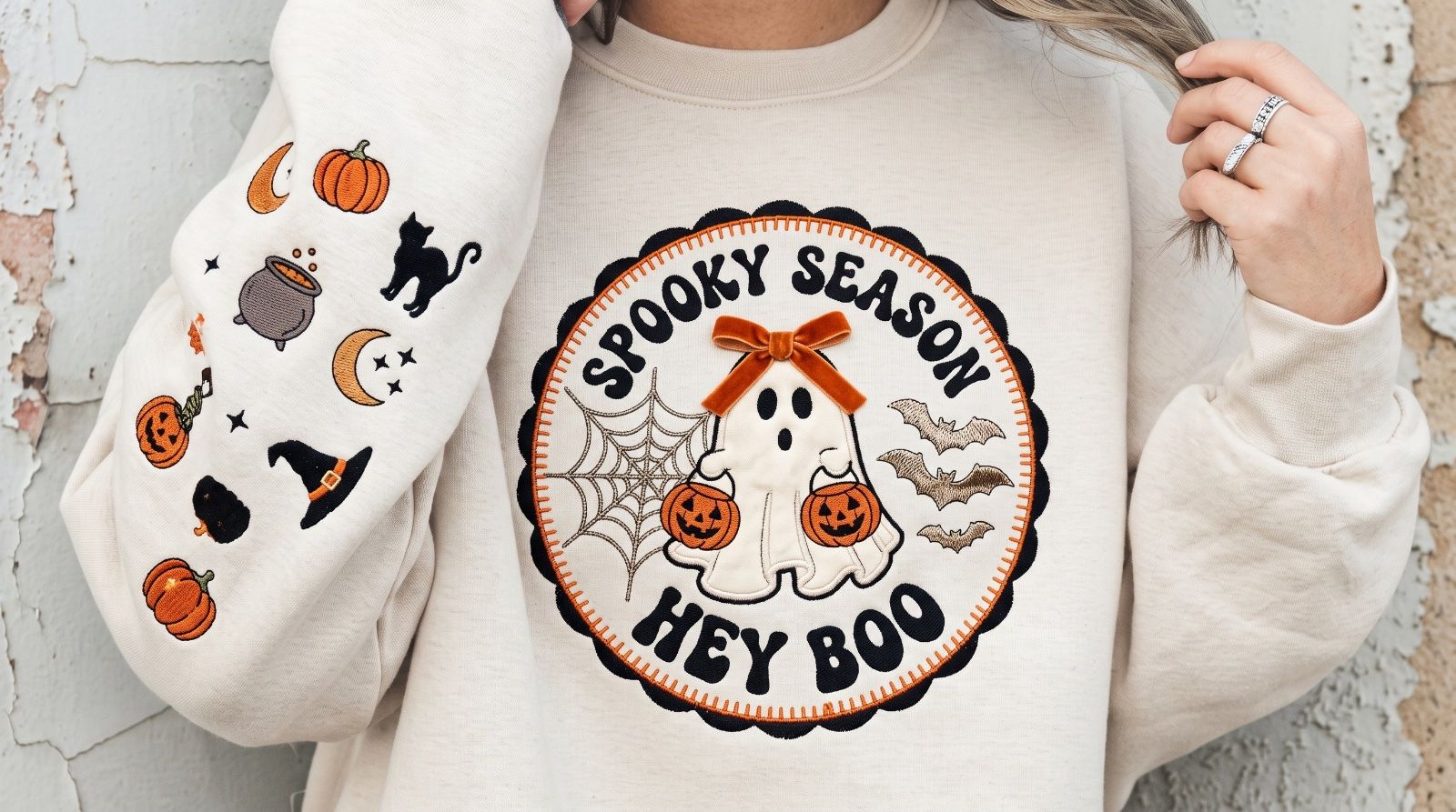 Hey Boo PNG, Halloween PNG, Boo PNG — image 1