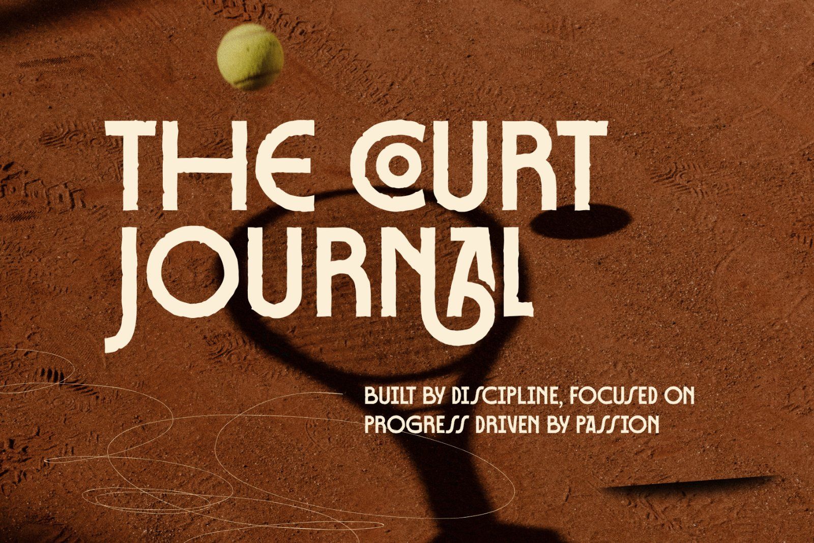 Makura Rough Artifact Display Font — image 7