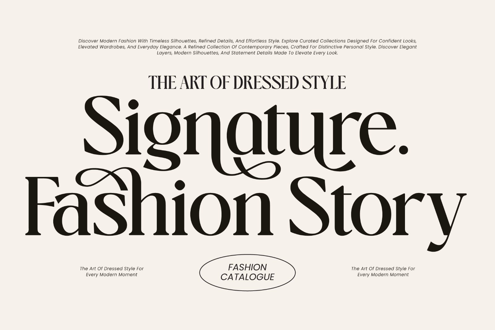 Markello Decorative Swashes Serif — image 4
