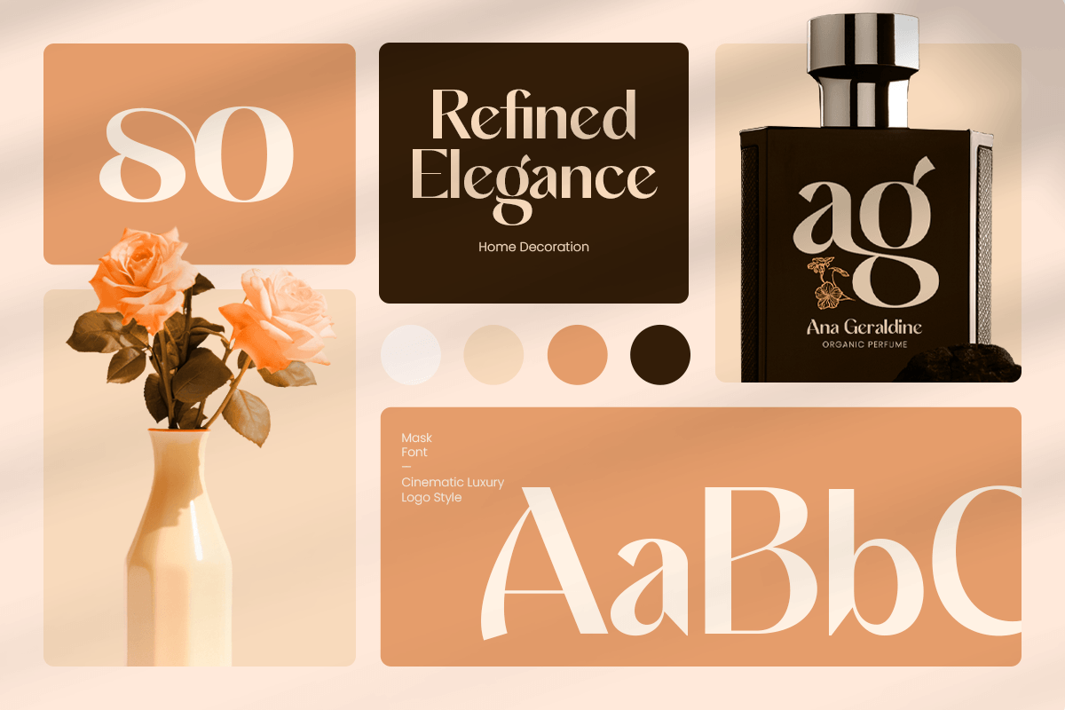 Mask-Cinematic Luxury Font — image 2