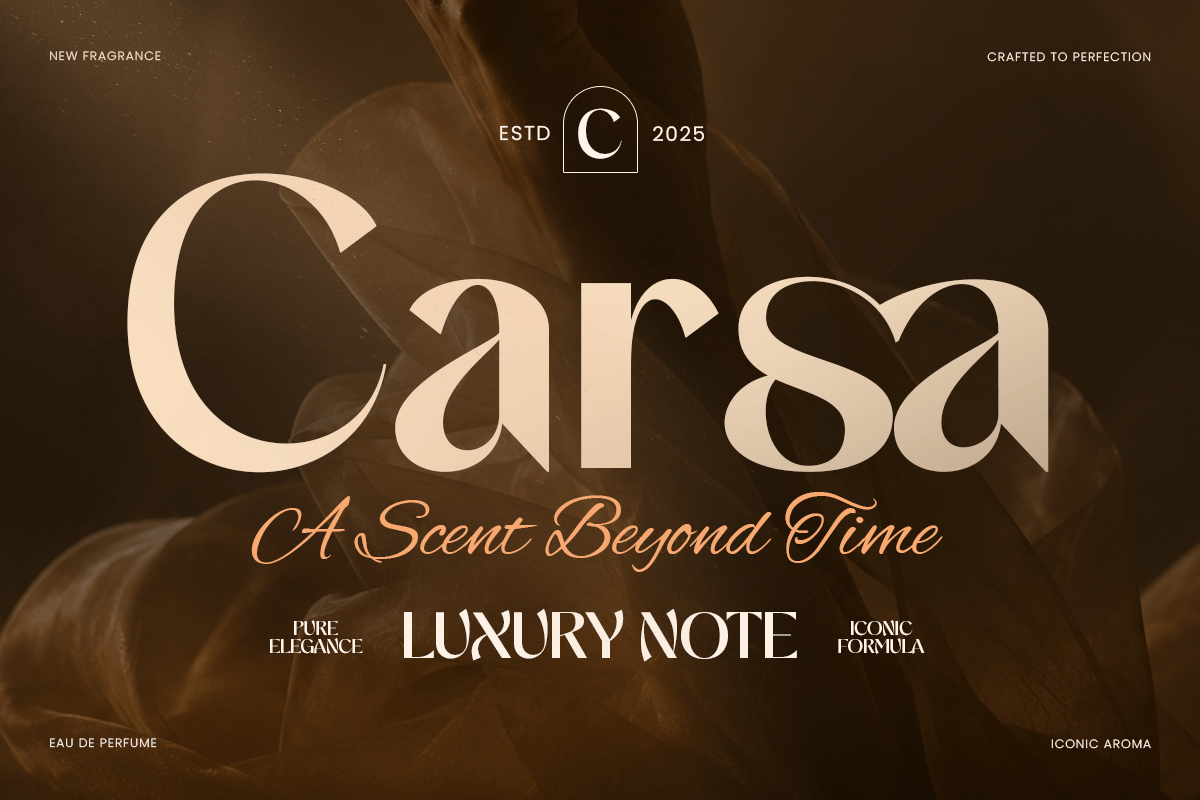 Mask-Cinematic Luxury Font — image 3