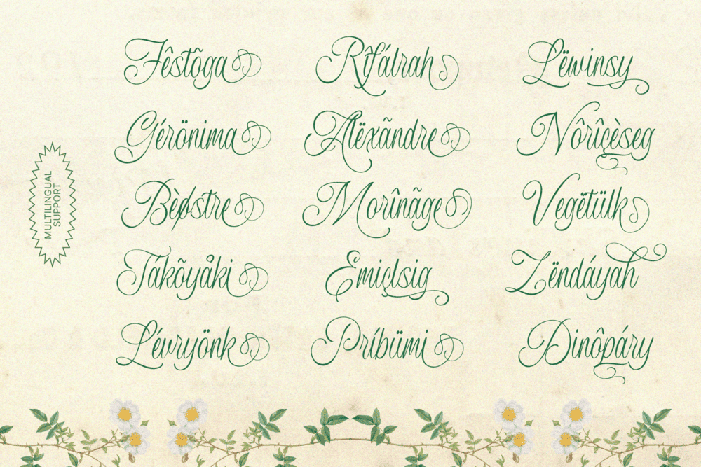 MAULIEDA REMIGHE — Elegant Luxury Wedding Font — image 10