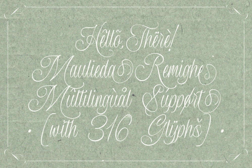 MAULIEDA REMIGHE — Elegant Luxury Wedding Font — image 15