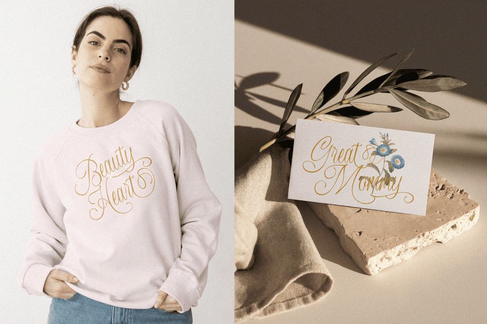 MAULIEDA REMIGHE — Elegant Luxury Wedding Font — image 5