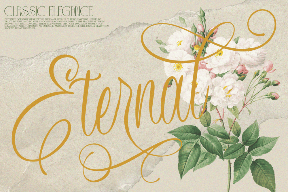 MAULIEDA REMIGHE — Elegant Luxury Wedding Font — image 7