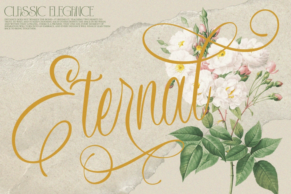 MAULIEDA REMIGHE — Elegant Luxury Wedding Font — image 7