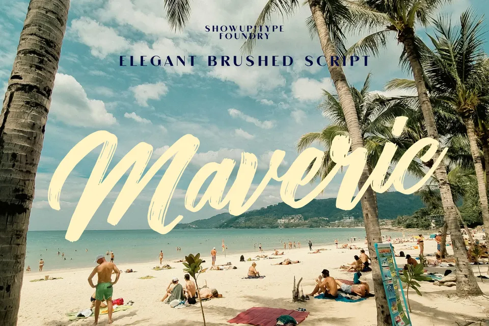 Maveric - Brush Script Font
