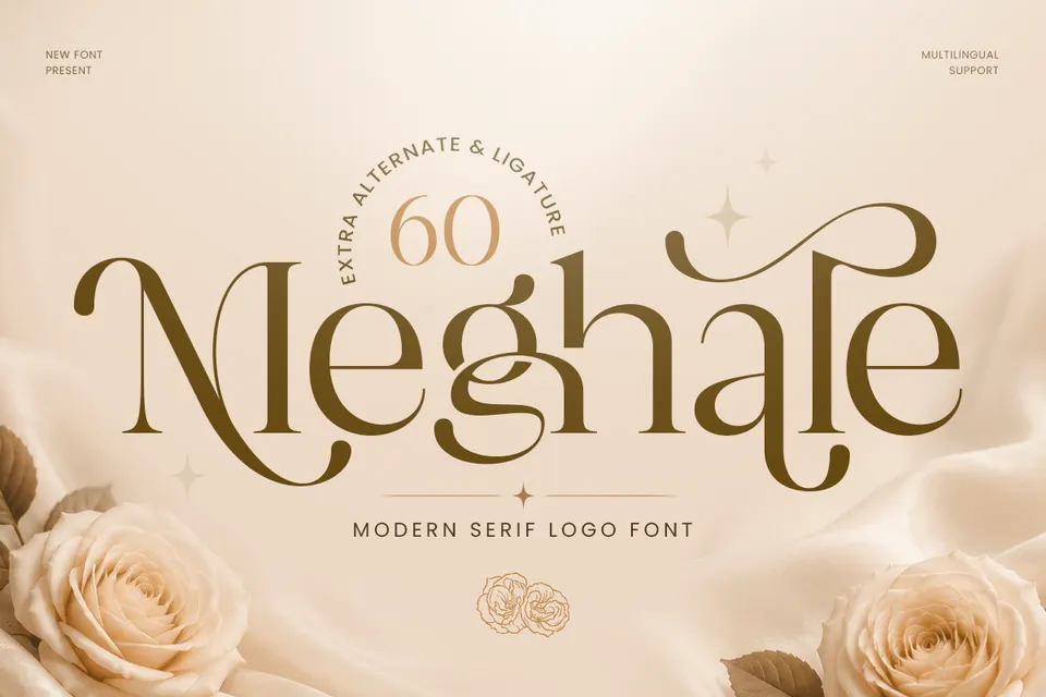 Meghale-Modern Serif Font