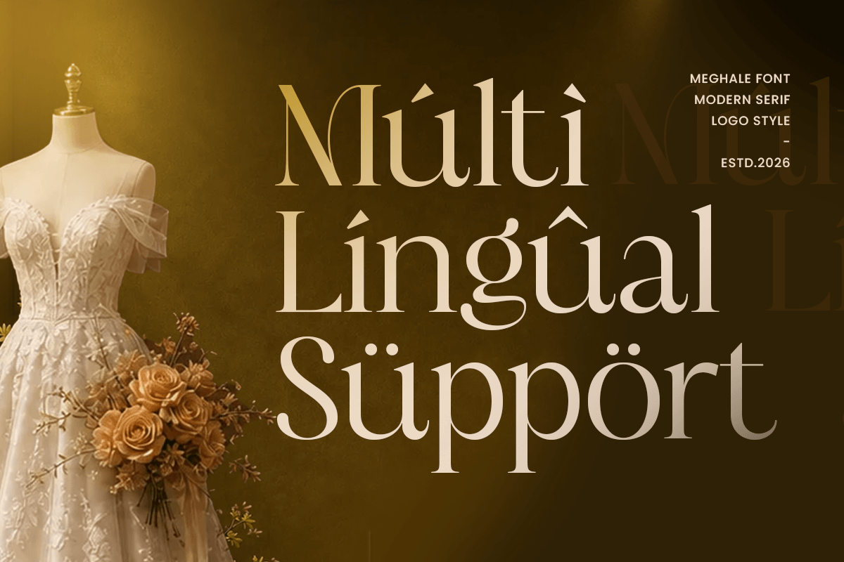 Meghale-Modern Serif Font — image 12