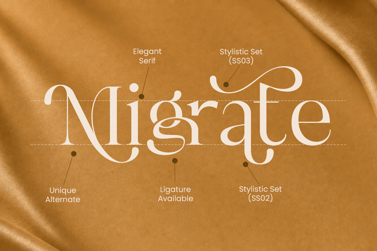 Meghale-Modern Serif Font — image 8