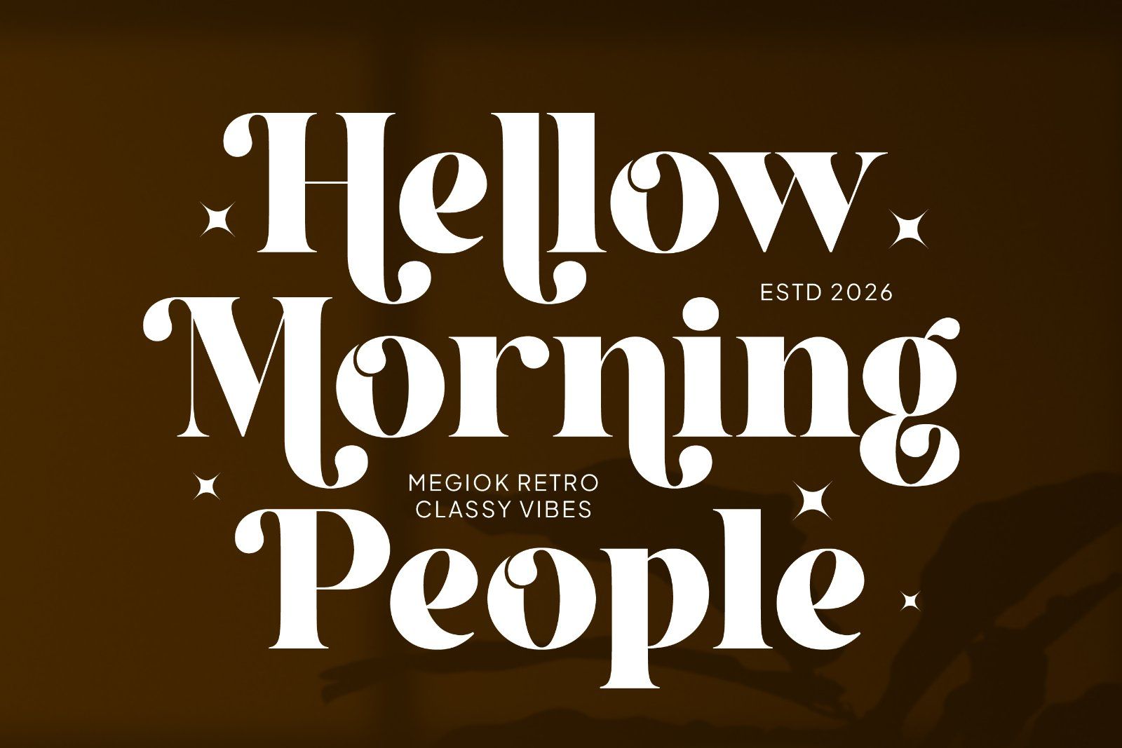 Megiok - Classy Retro Serif Font — image 3