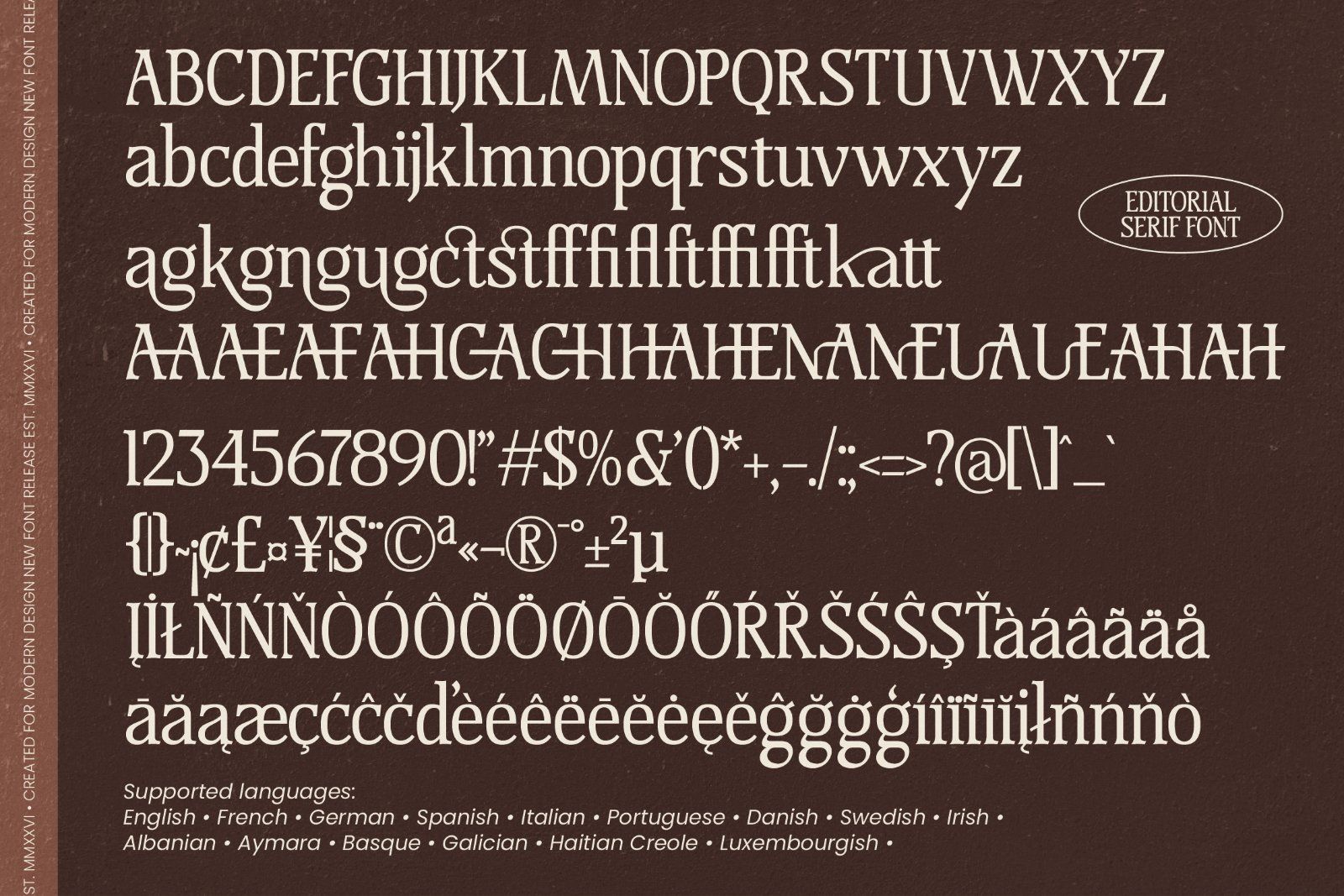 Mestalight Elegant Editorial Serif — image 8