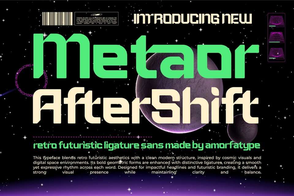 Metaor Aftershift Retro Futuristic
