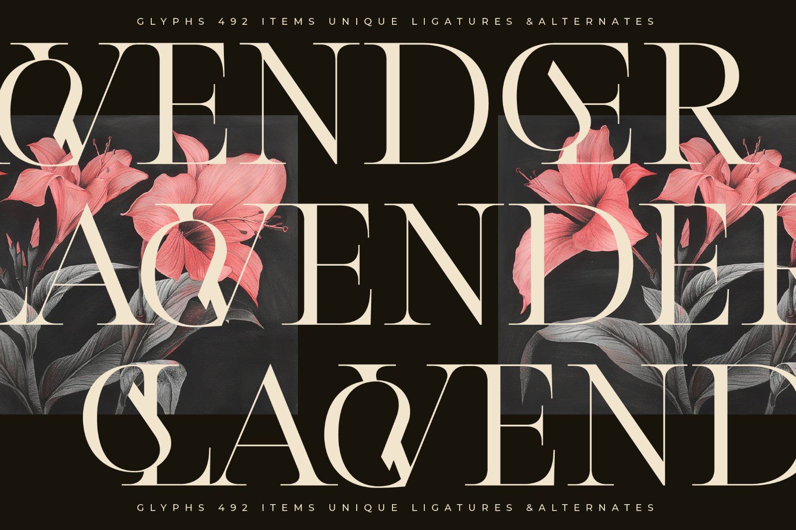 Mevara - Elegant Serif with Flourish — image 6