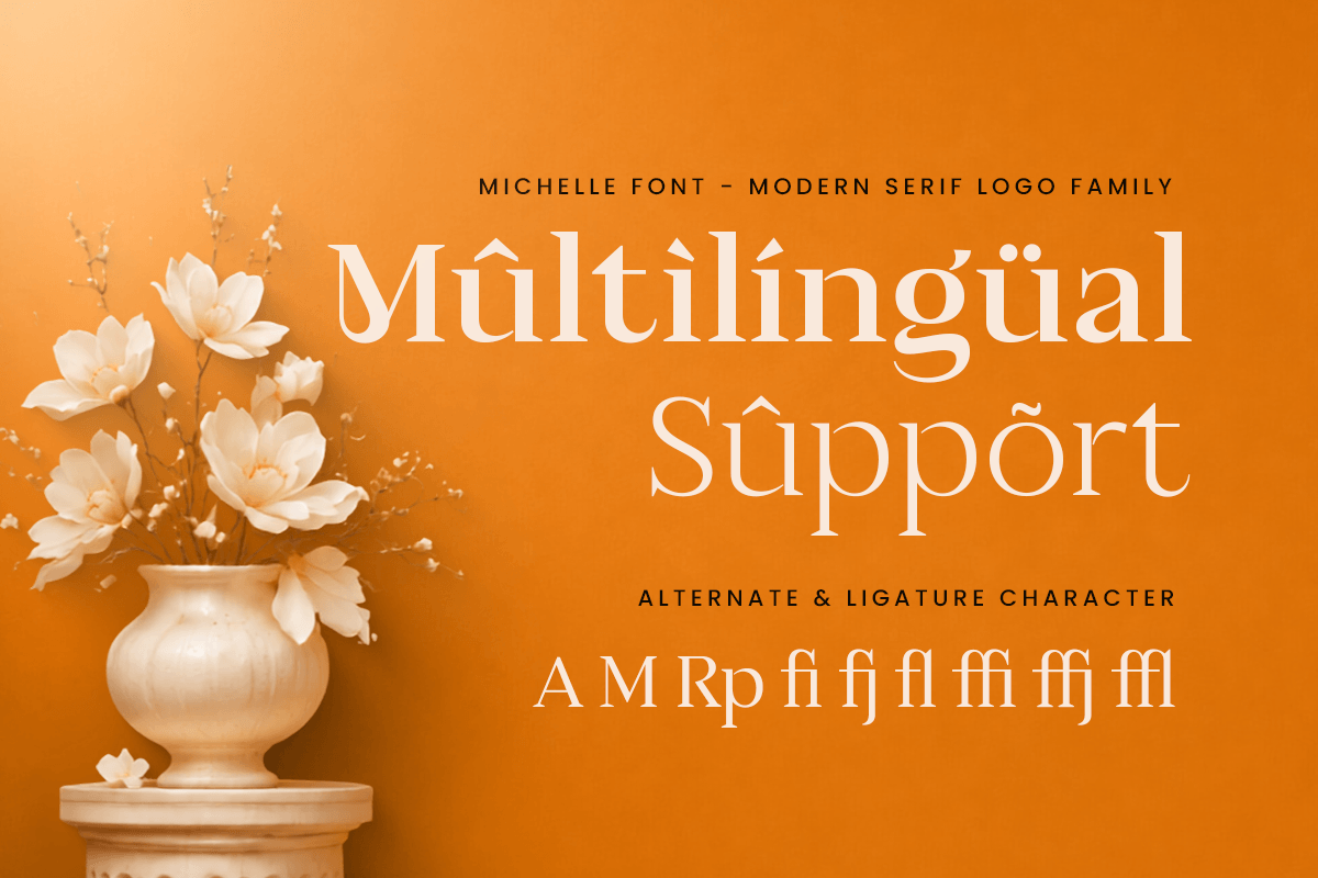 Michelle-Modern Serif Logo Family — image 12