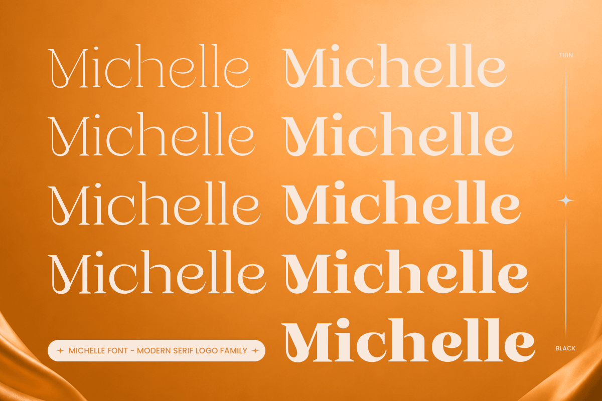 Michelle-Modern Serif Logo Family — image 14