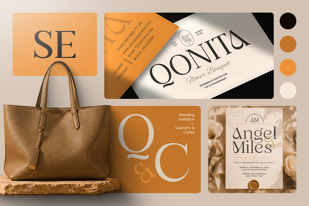 Michelle-Modern Serif Logo Family — image 2