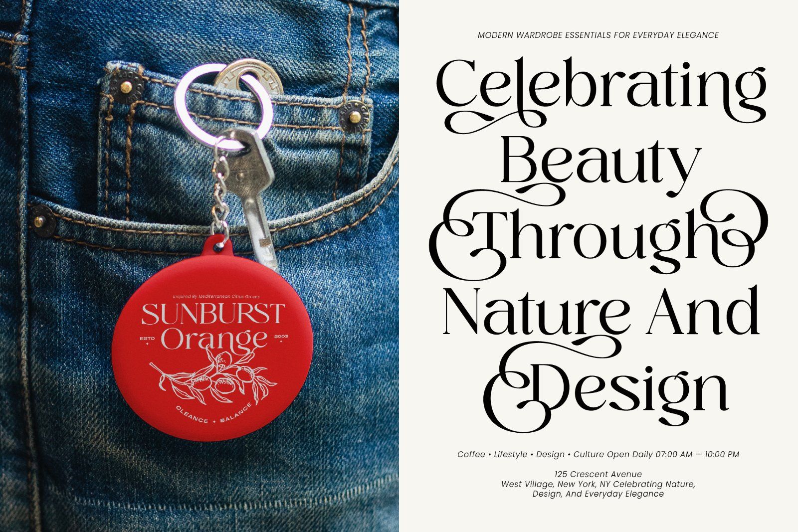 Midnight Cafe Society Elegant Serif — image 4