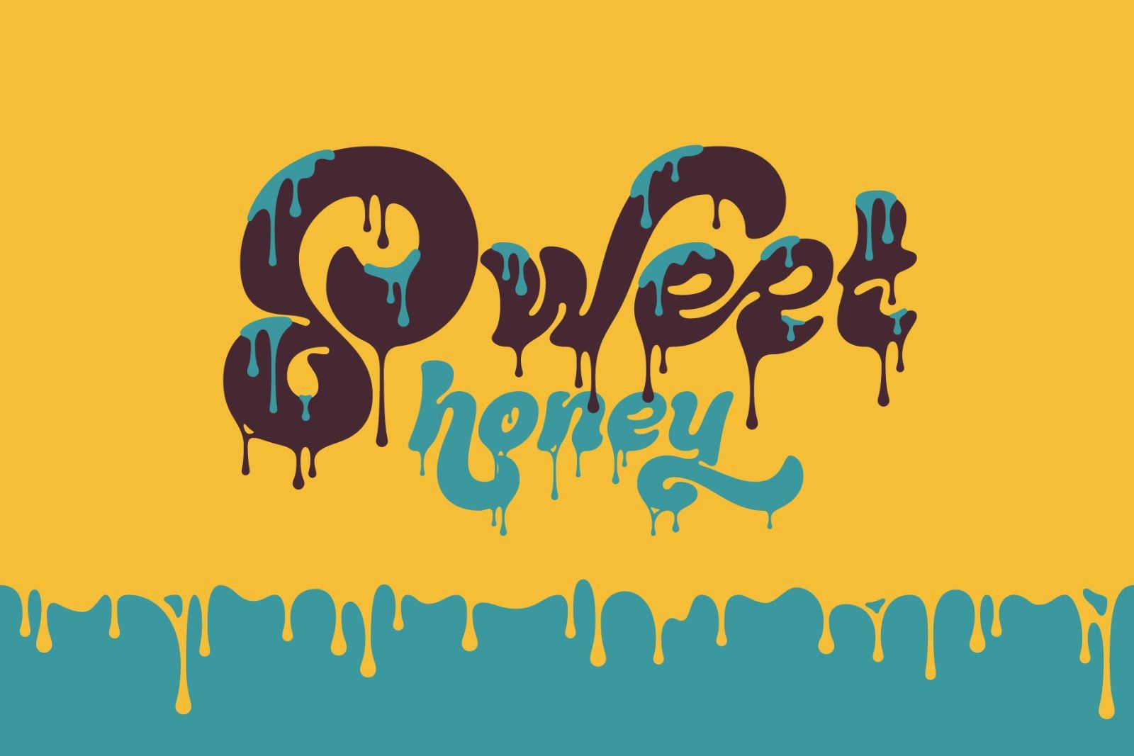 Milley Honey — Sweet Melting Font — image 2