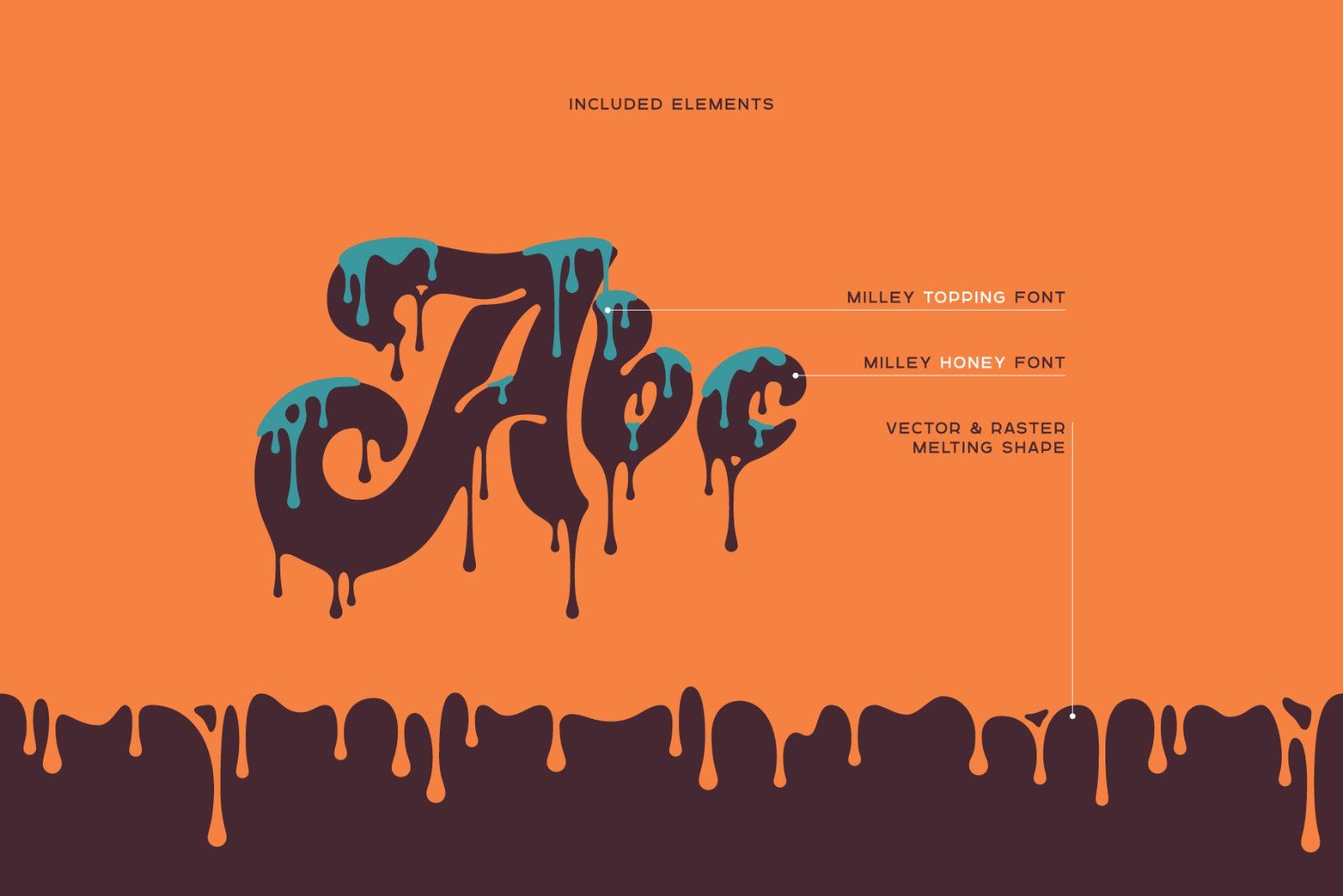 Milley Honey — Sweet Melting Font — image 5