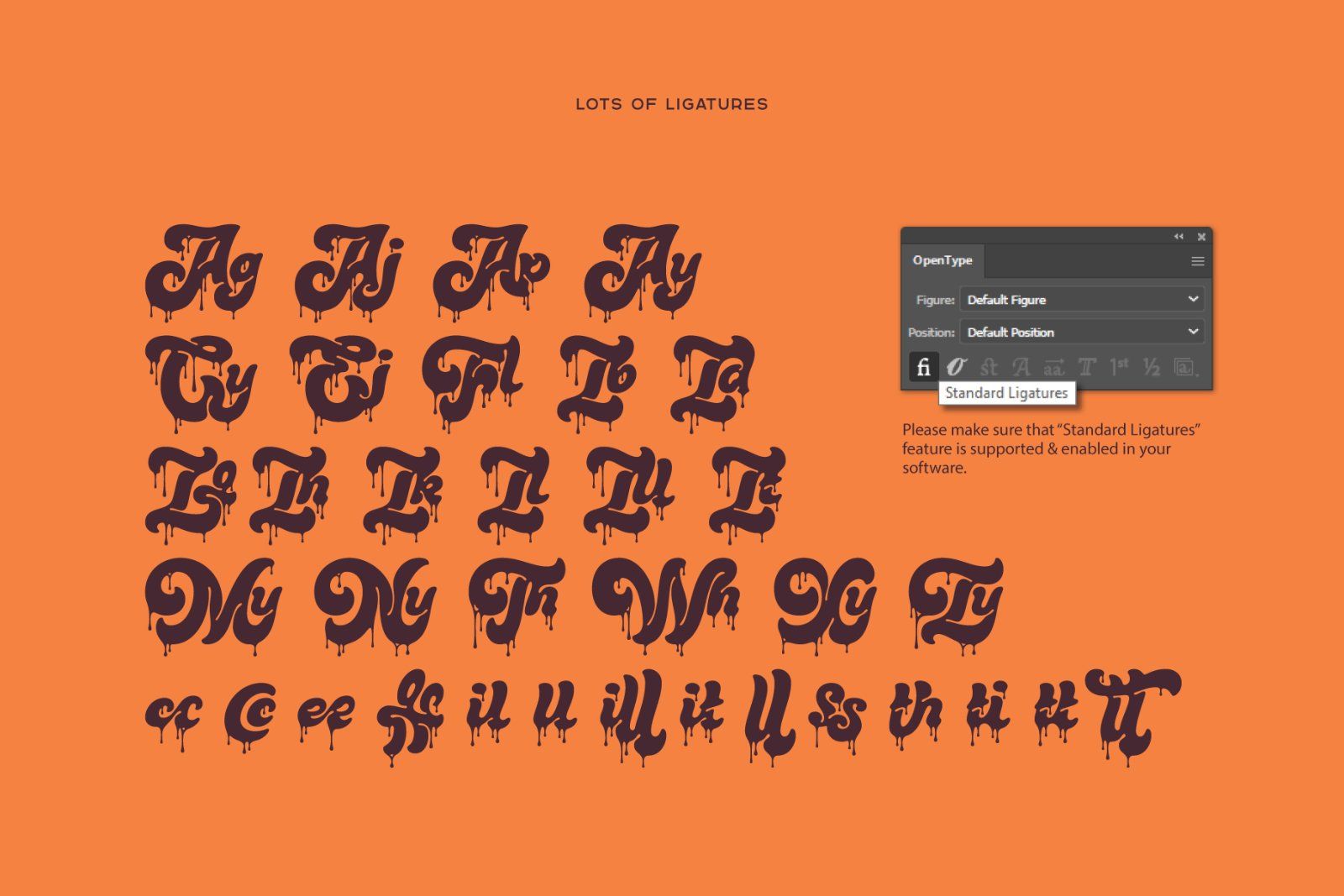Milley Honey — Sweet Melting Font — image 8